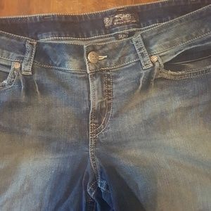 Silver shorts size 20